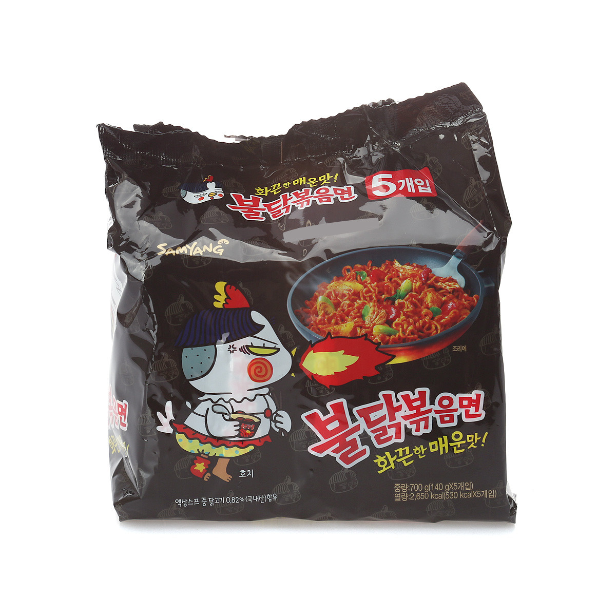 Buldak Bokeum Ramen Noodles (Pack of 5) - Arts & Crafts Korea