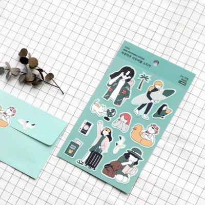 [Iconic] Haru Daily Sticker Pack - Arts & Crafts Korea