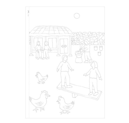 Granny Kim’s Coloring Book – My Beloved Family - Image 5