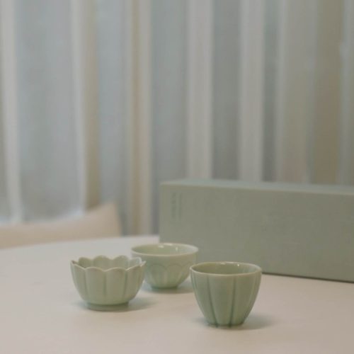 [NMK] Celadon Cup Trio - Image 4