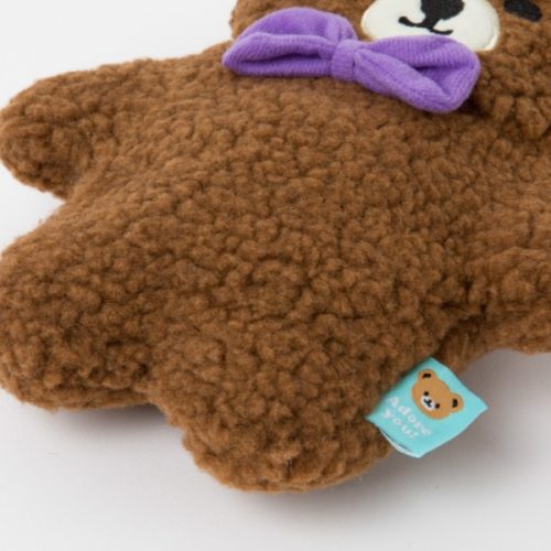 [ArtBox] Fuzzy Standing Teddy Bear Pencil Case - Image 3