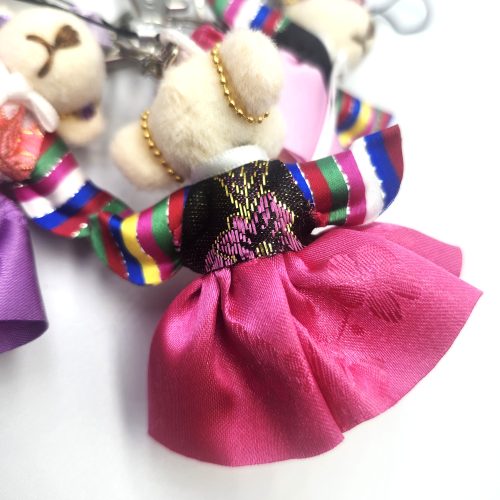 Teddy Hanbok Keyring Charm - Female - Image 2