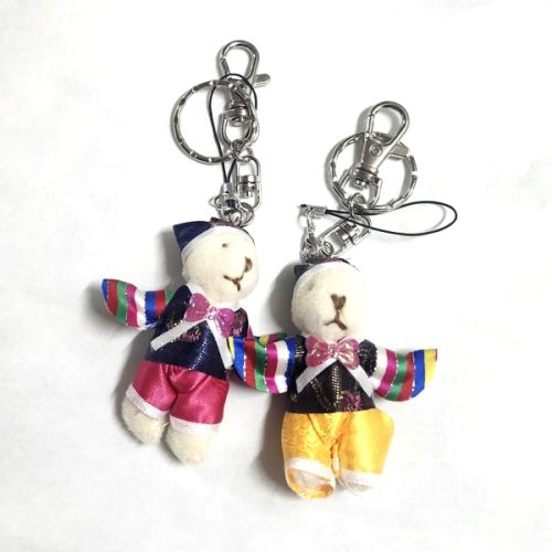 Teddy Hanbok Keyring Charm - Male - Image 2