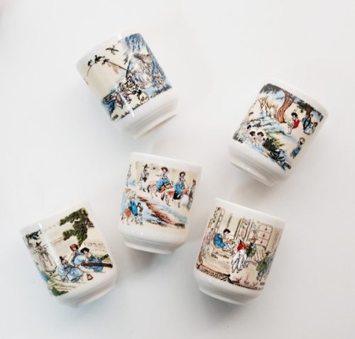 Ceramic Soju Shot Cups - Shin Yun-bok - Image 3